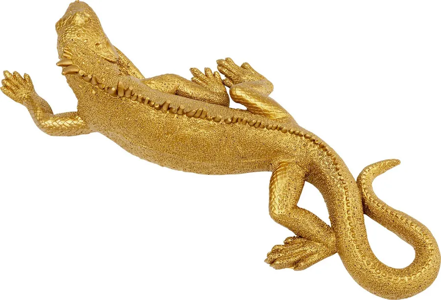 Dekoracja ścienna LIZARD - złoty