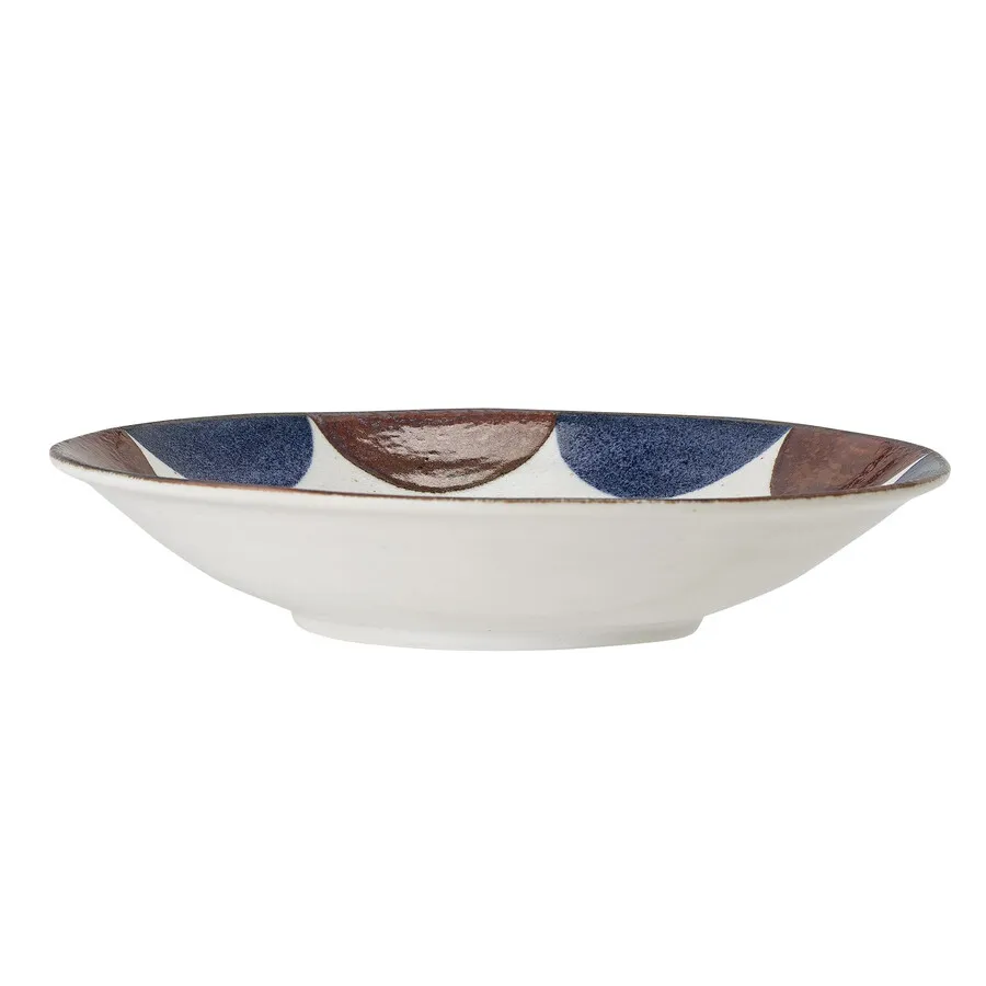 Talerz głęboki porcelanowy CAMELLIA 22 cm - wielokolorowy