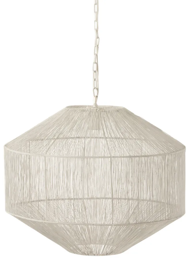 Lampa wisząca metalowa TOGAF - biały