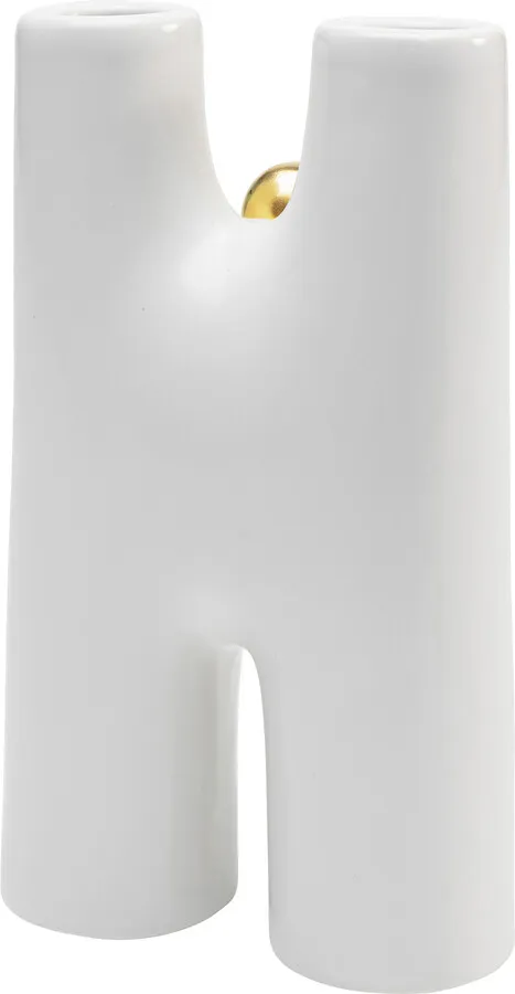 Wazon z dolomitu 10x16 - biały