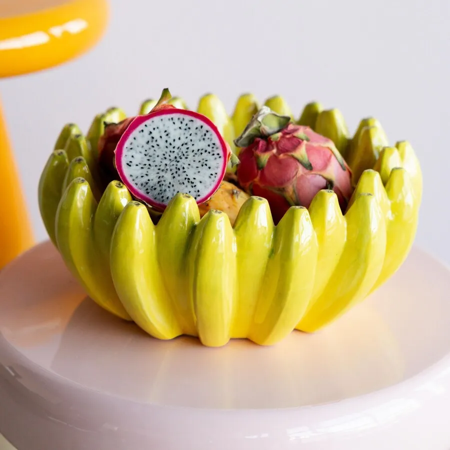 Misa dekoracyjna BANANAS - żółty