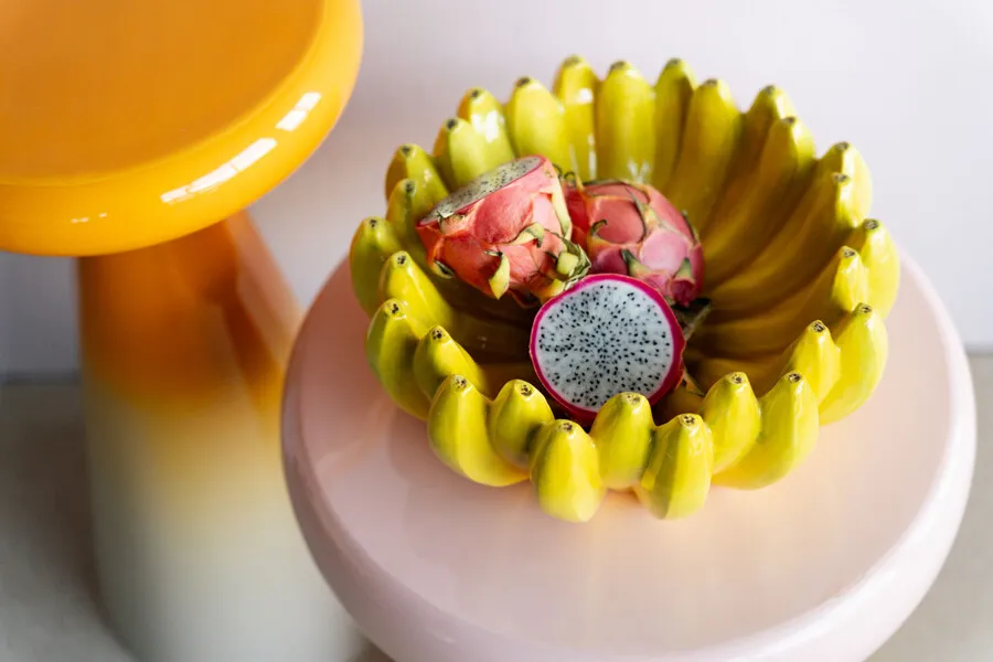 Misa dekoracyjna BANANAS - żółty