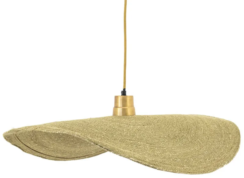 Lampa wisząca naturalna jutowa Ø75 cm
