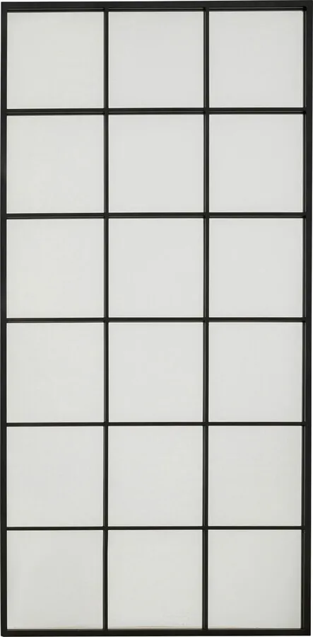 Lustro ścienne FINESTRA 90x180 - czarny