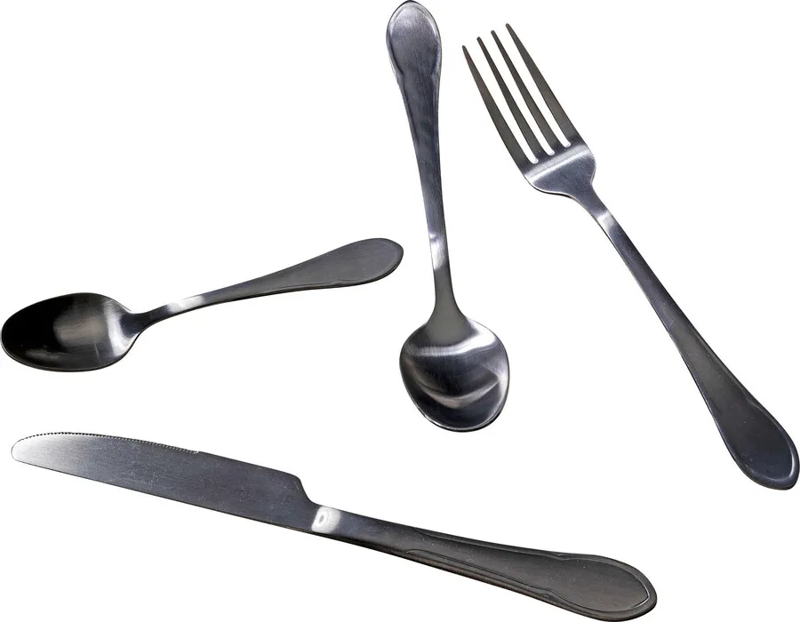 Zestaw 16 sztućców CUCINA - grafit mat