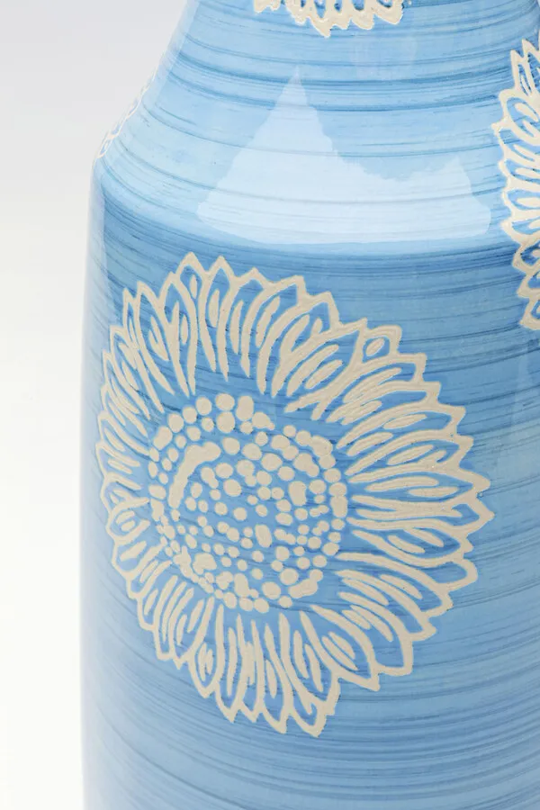 Wazon z porcelany BIG BLOOM - niebieski