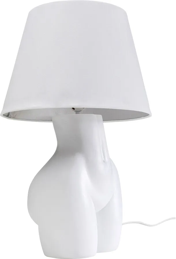 Lampa stołowa DONNA - biały
