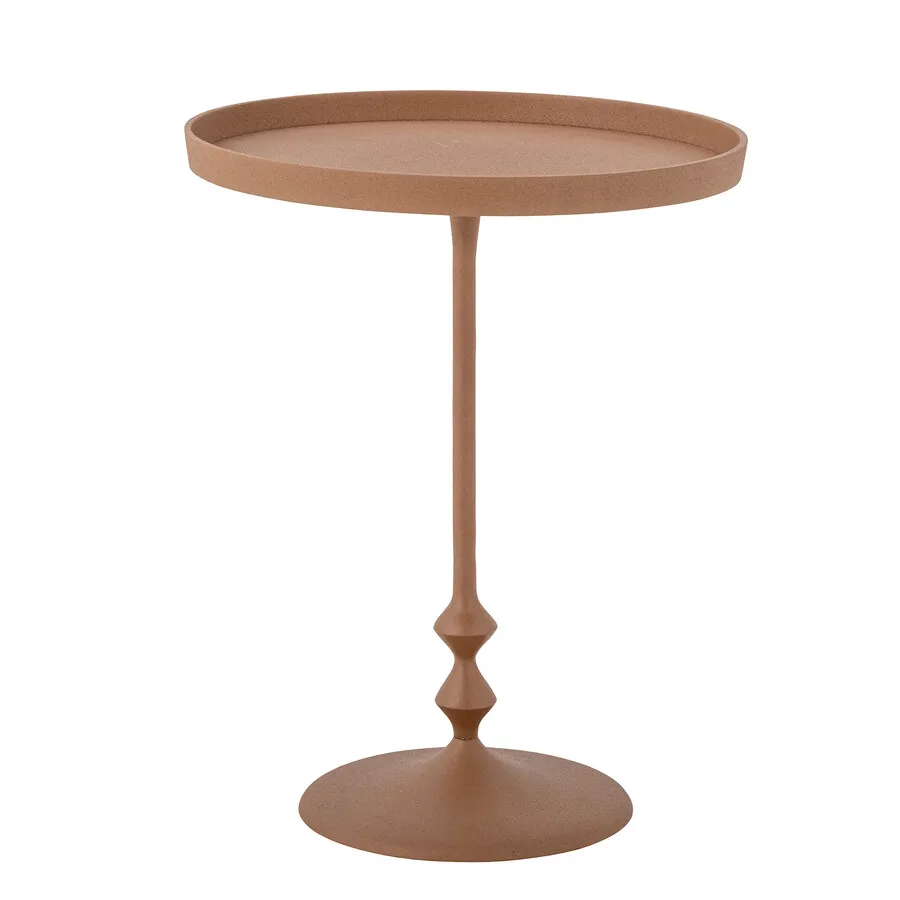 Stolik boczny ANJOU 45 cm - pomarańczowy