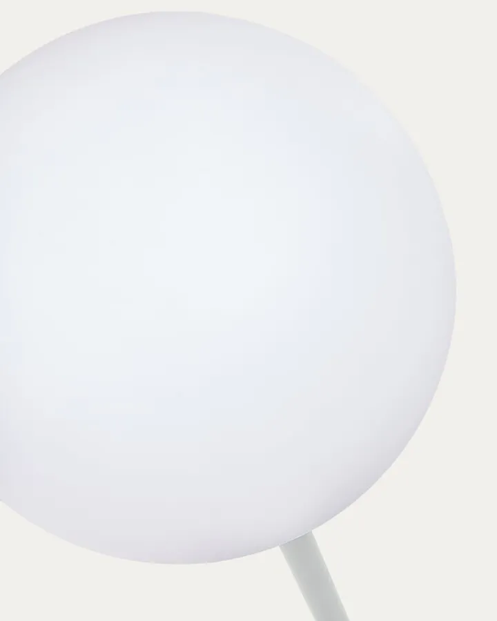 Lampa solarna ogrodowa DINESH - biały