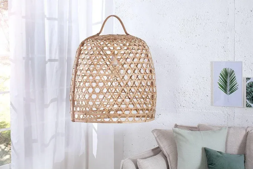 Lampa wisząca CESTERO - naturalny