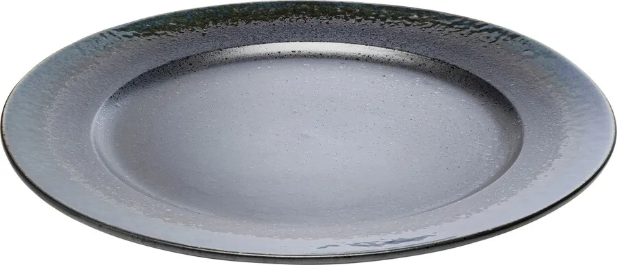 Talerz obiadowy KASSANDRA 28 cm - czarny