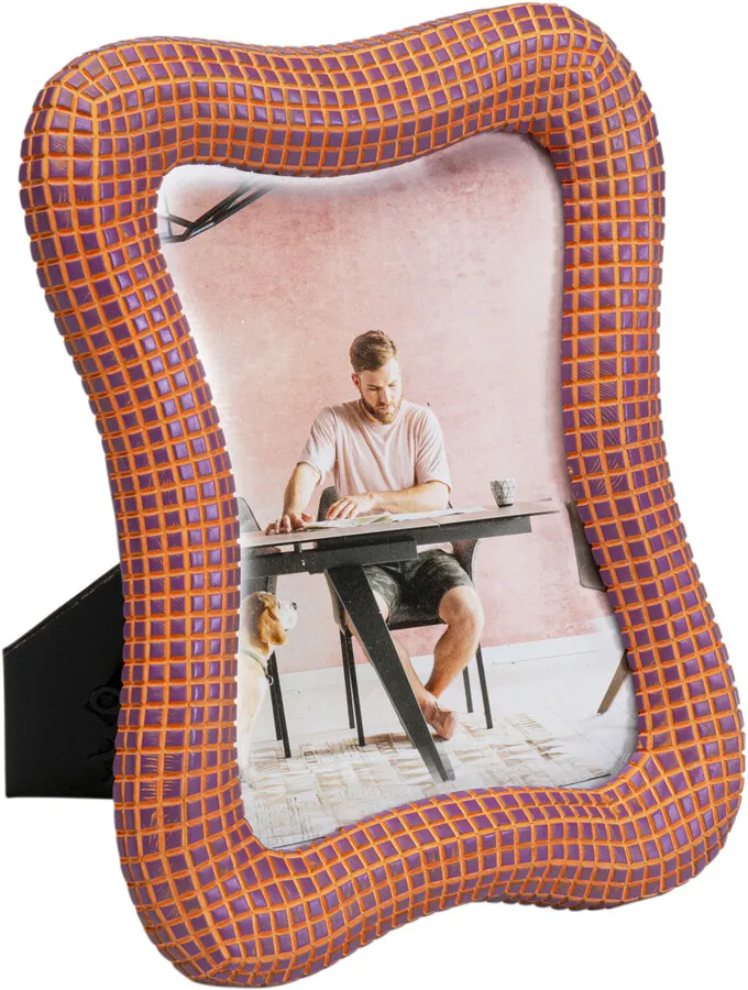 Ramka na zdjęcia WAVY 13x18 - pomarańczowy