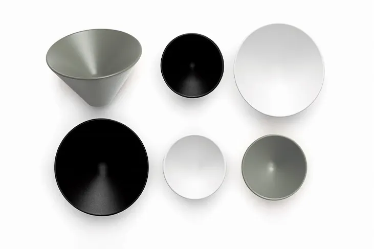 Gałka CONIC 0538/43 biały mat Viefe