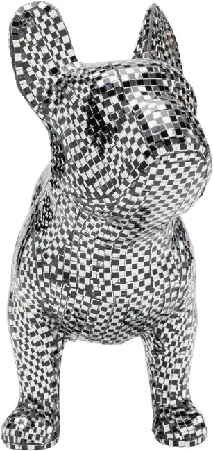 Figurka dekoracyjna BULLDOG DISCO 36 - lustrzany