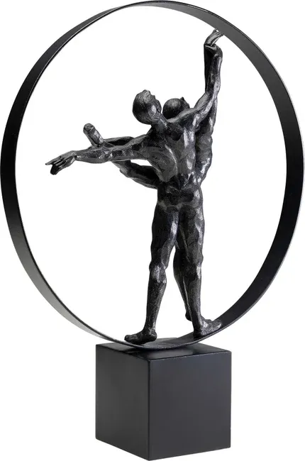 Figurka dekoracyjna DANCERS CIRCLE 45 - czarny