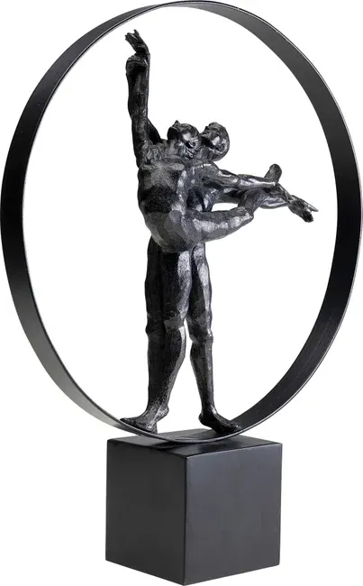 Figurka dekoracyjna DANCERS CIRCLE 45 - czarny