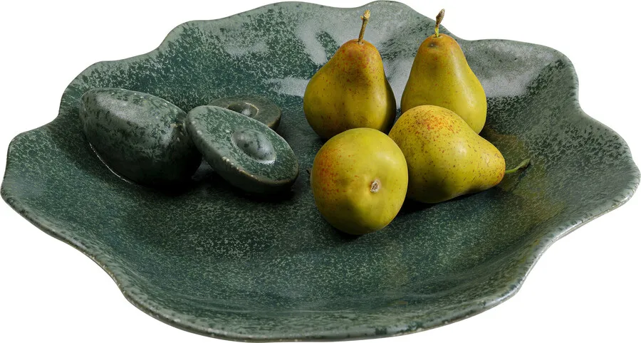 Półmisek z kamionki AVOCADOS 40 - zielony