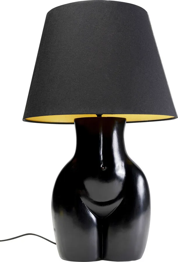 Lampa stołowa DONNA - czarny