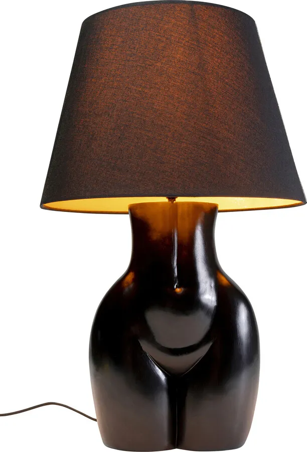 Lampa stołowa DONNA - czarny