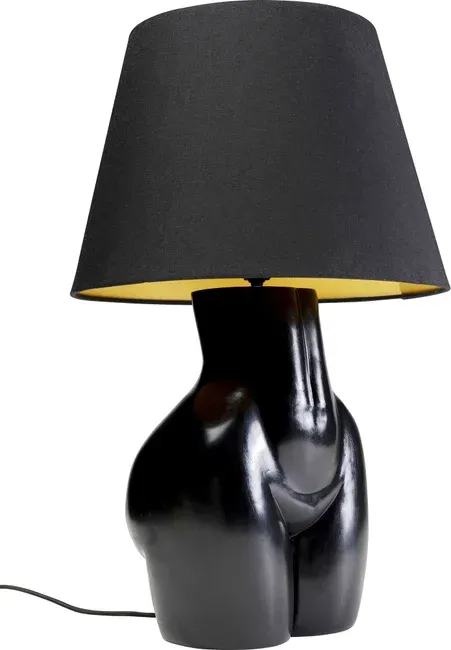 Lampa stołowa DONNA - czarny
