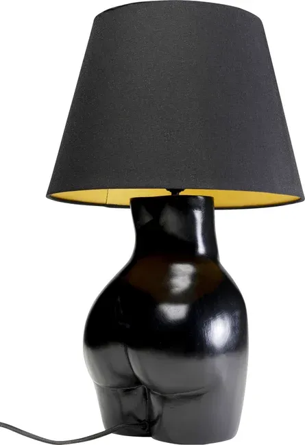 Lampa stołowa DONNA - czarny