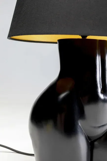 Lampa stołowa DONNA - czarny