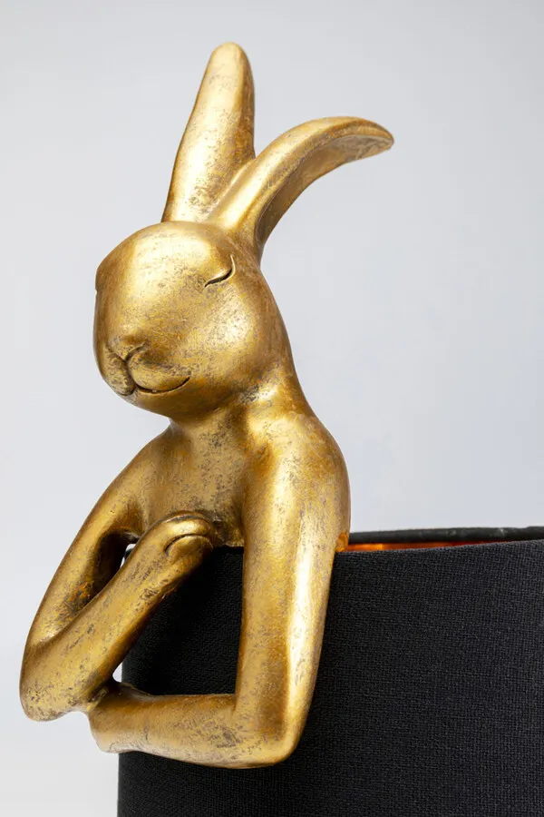 Lampa stołowa ANIMAL RABBIT 50 - złoty/czarny