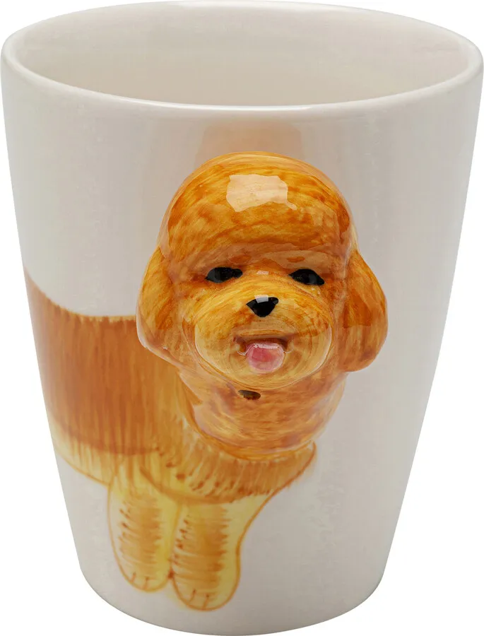 Kubek porcelanowy FUNNY ANIMAL POODLE