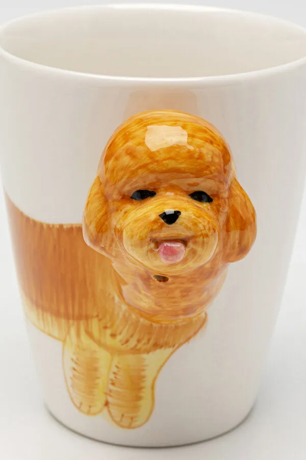 Kubek porcelanowy FUNNY ANIMAL POODLE