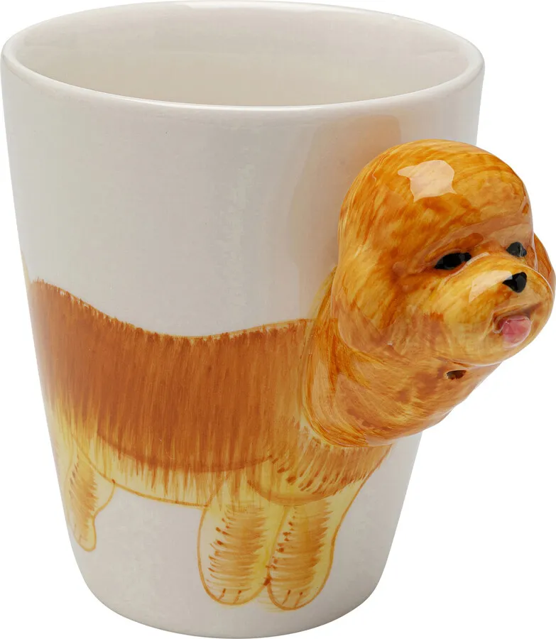 Kubek porcelanowy FUNNY ANIMAL POODLE