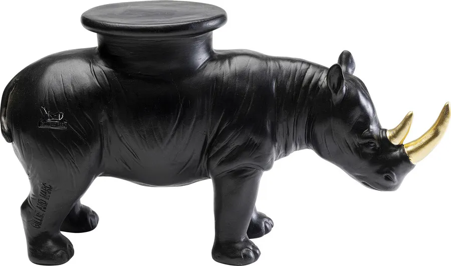 Świecznik RHINO 41 - czarny