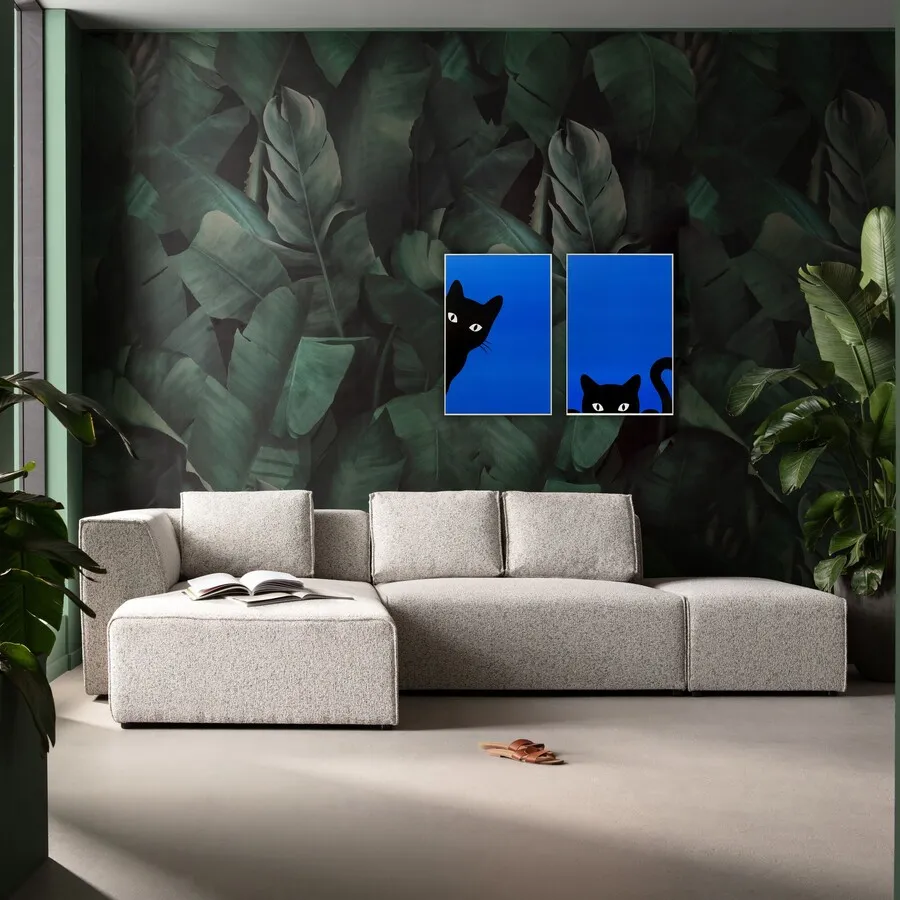 Obraz 2-elementowy CIAO GATTO 40x60