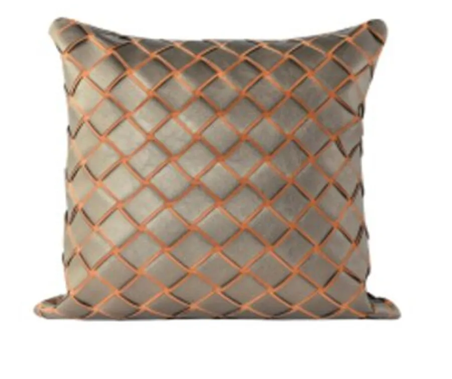 Poduszka dekoracyjna ZOE PATCH 45x45 - zielony