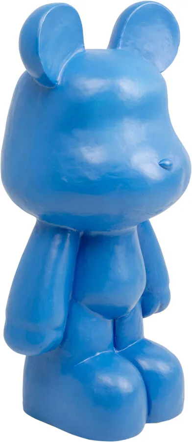 Figurka dekoracyjna BEAR 101 cm - niebieski