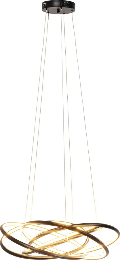 Lampa wisząca LED SATURN 72 - czarny