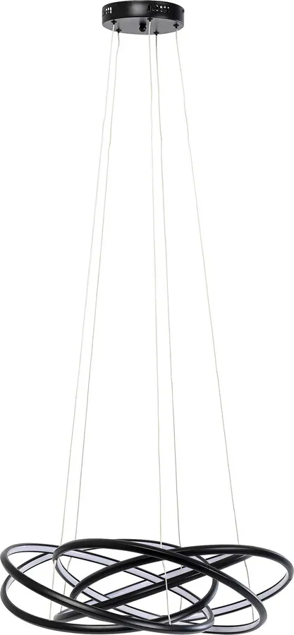 Lampa wisząca LED SATURN 72 - czarny