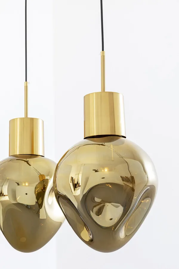 Lampa wisząca SUPERNOVA AMBER 110 - złoty