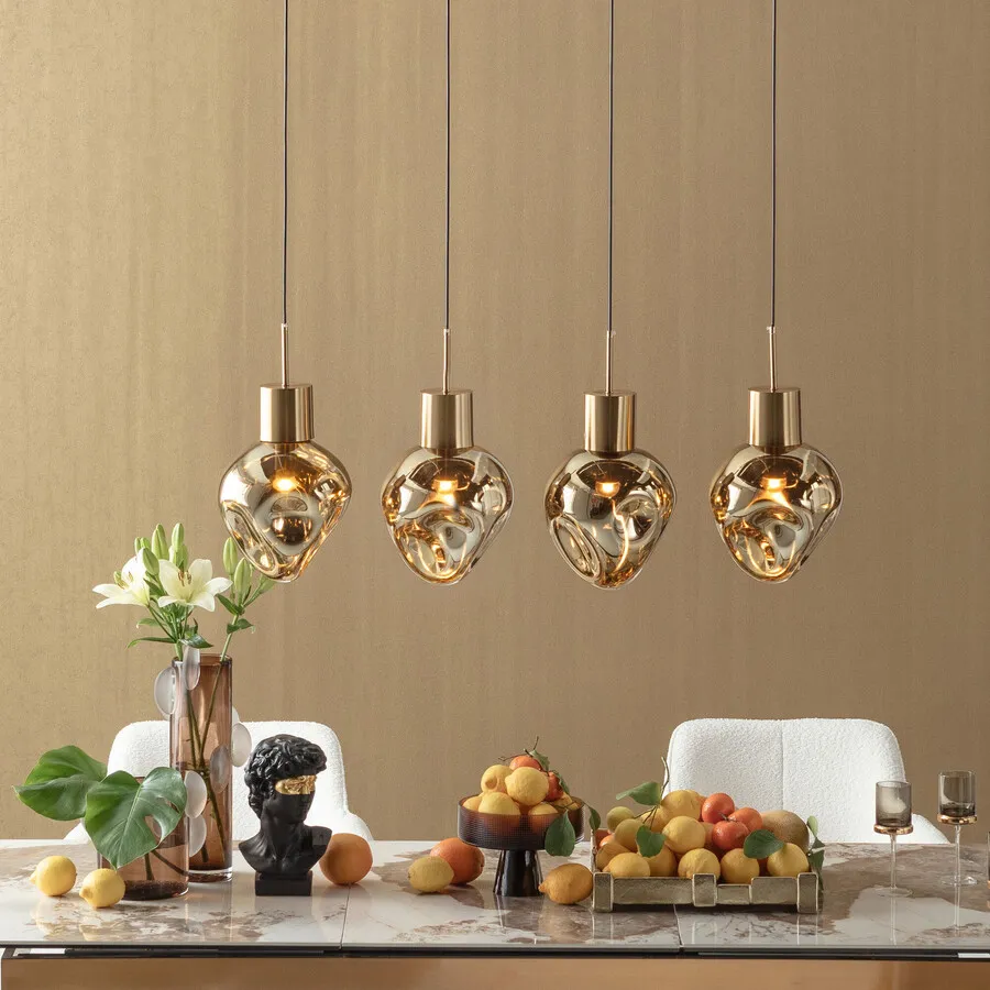 Lampa wisząca SUPERNOVA AMBER 110 - złoty