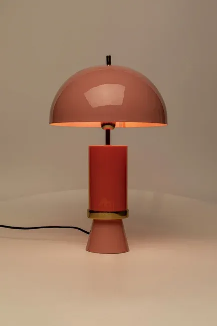 Lampa stołowa JOSY - różowy/pomarańczowy