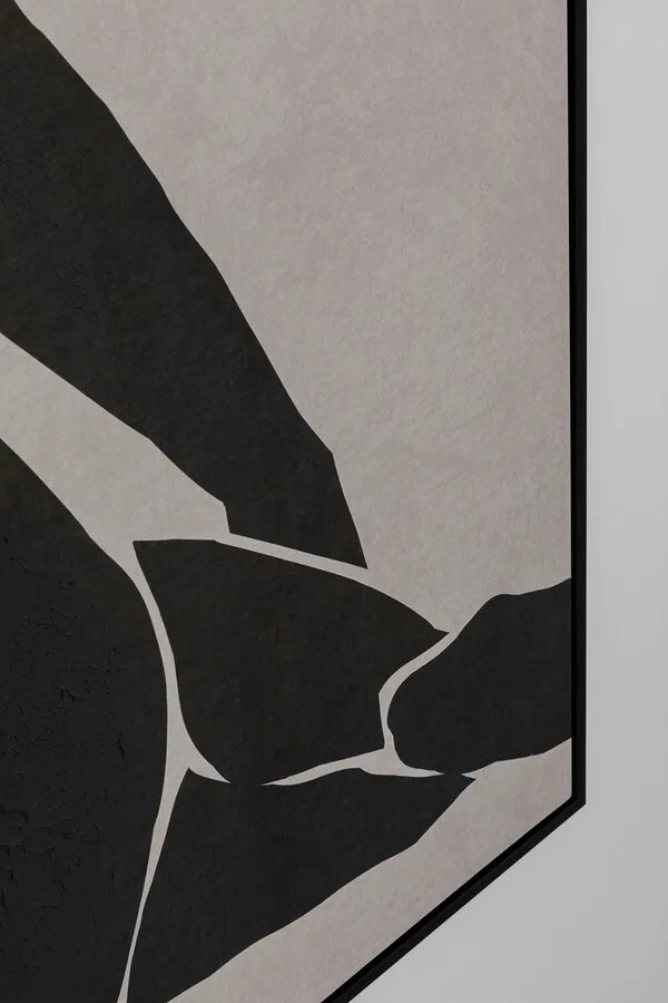 Obraz NUDE LADY 70x110 - szary/czarny
