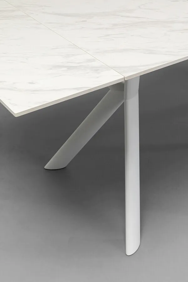 Stół rozkładany XENIA 140-200x80 - biały
