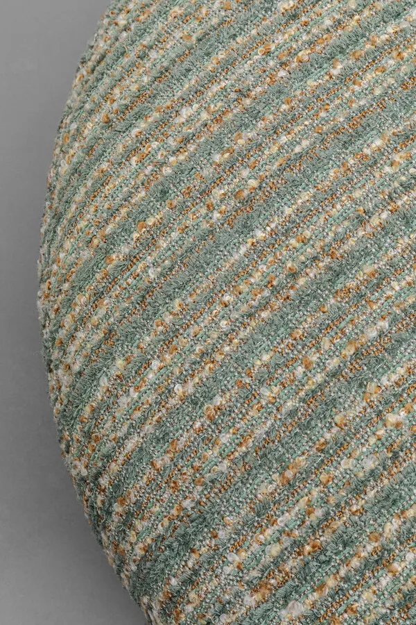 Fotel obrotowy COUTURE STRIPES boucle - niebieski