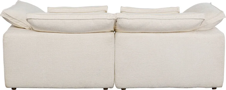 Sofa 3-osobowa CAROLE - biały