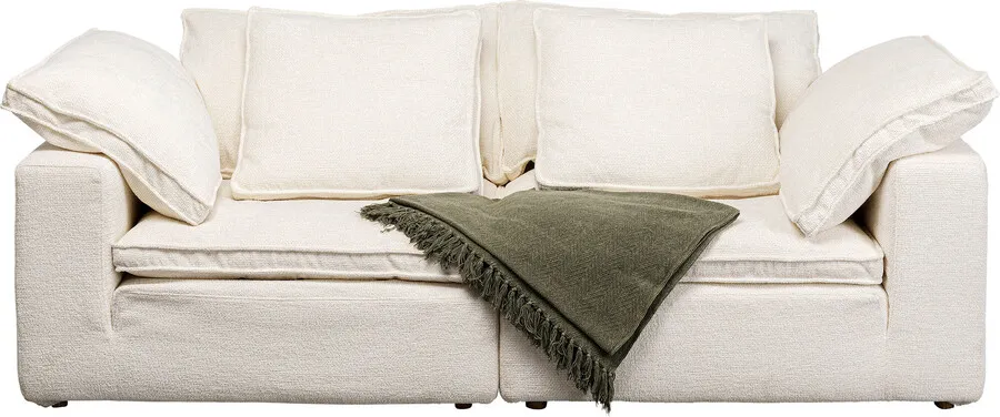 Sofa 3-osobowa CAROLE - biały