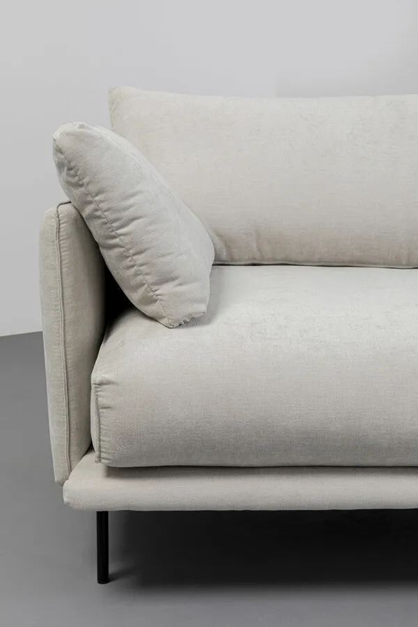 Sofa 3-osobowa EDNA - kremowy