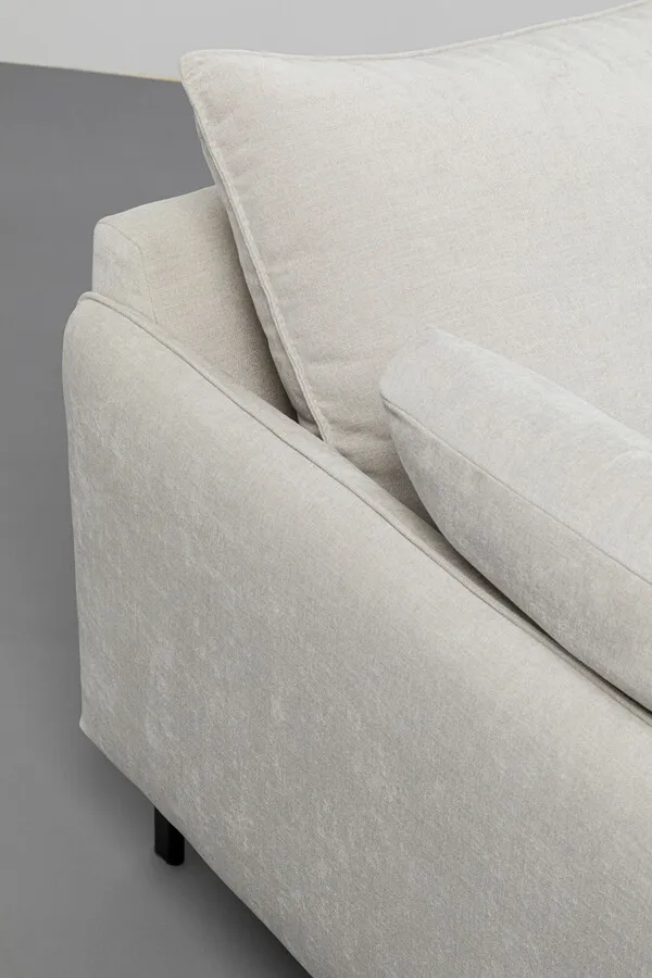 Sofa 3-osobowa EDNA - kremowy