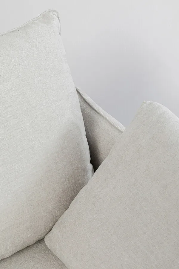 Sofa 3-osobowa EDNA - kremowy