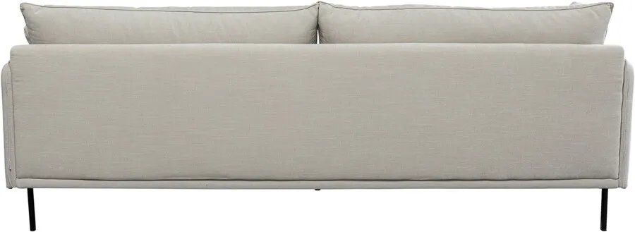 Sofa 3-osobowa EDNA - kremowy