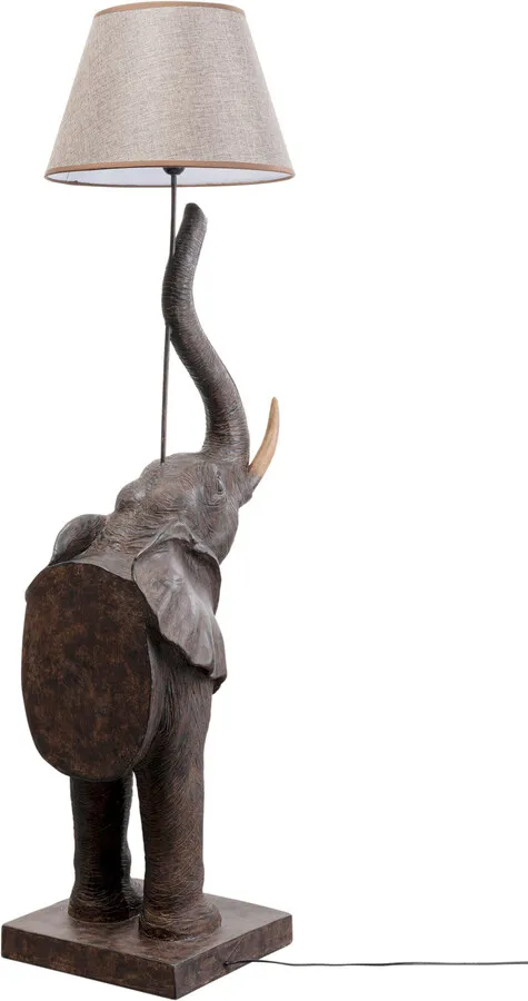 Lampa podłogowa ANIMAL ELEPHANT 154 - beżowy/brązowy
