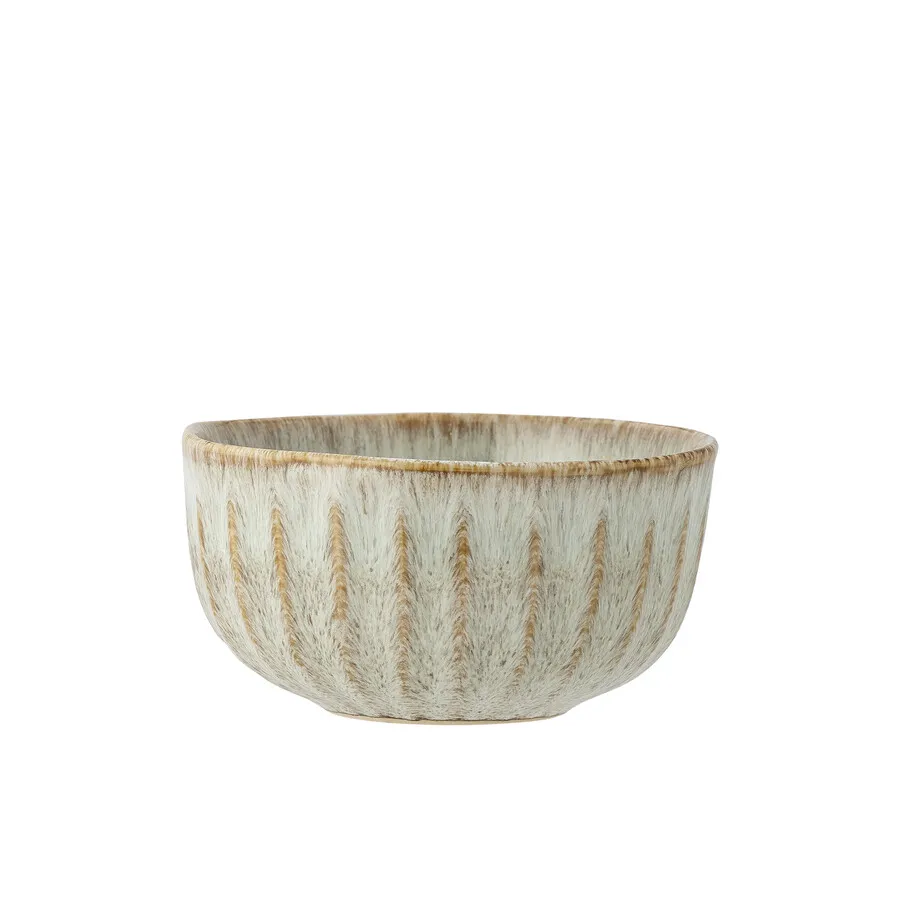 Miska kamionkowa FLEUR 14 - naturalny